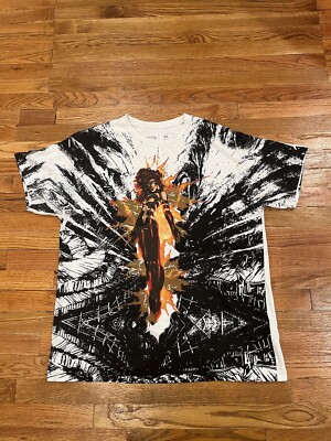 Marvel x CVLA CV Los Angeles The Phoenix Force Graphic T Shirt Men XL White
