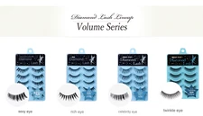 Diamond Lash False Eyelashes 5 Pairs Volume Series Japan