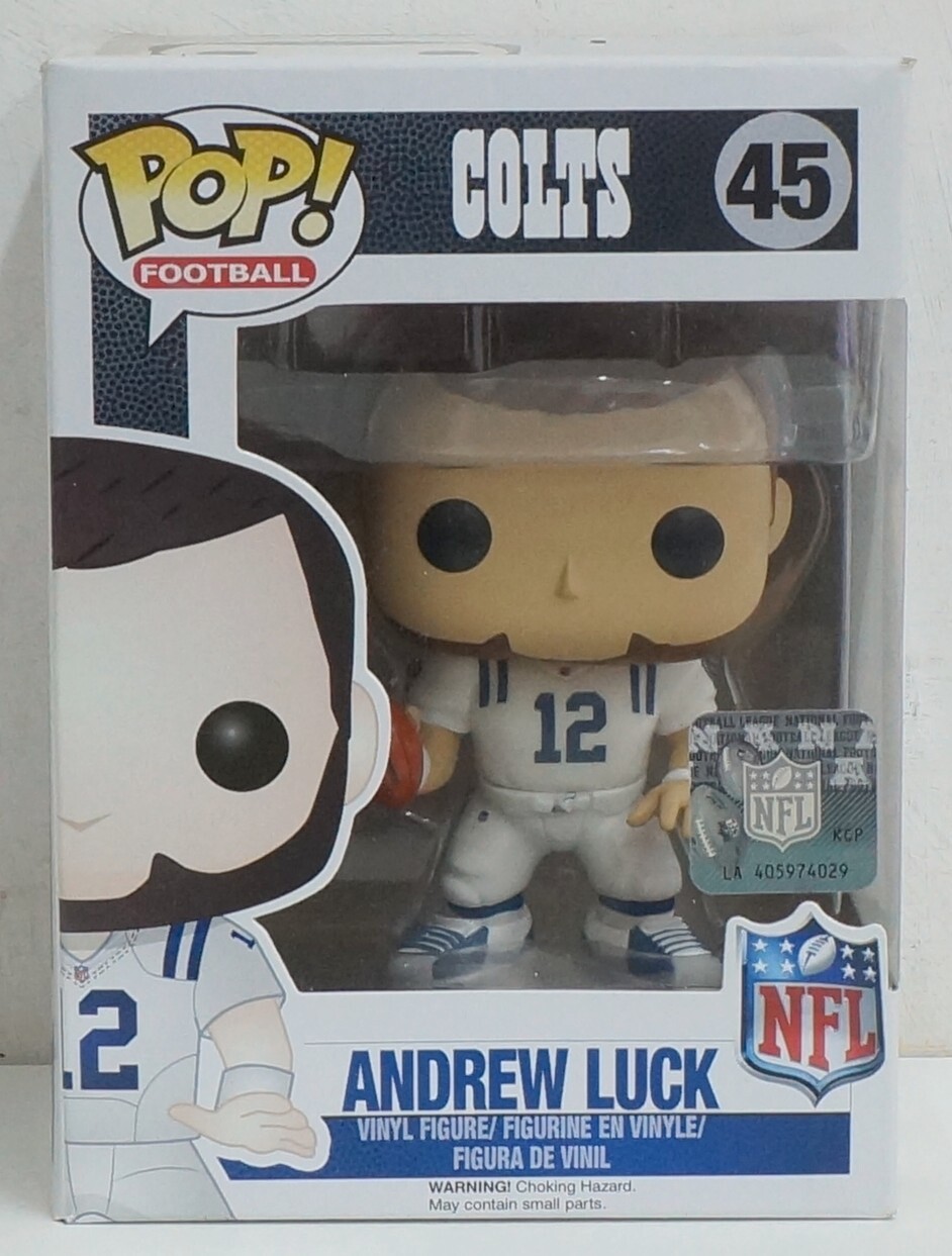 Funko Pop! Football Nfl: Andrew Luck. Colts N. 45. Action Figure Cm 10. Funko