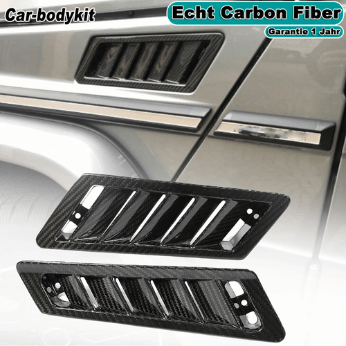 Für Mercedes G Klasse G63  04-18 Carbon Seite Kotflügel Splitter Fender Vent  - Bild 1 von 12