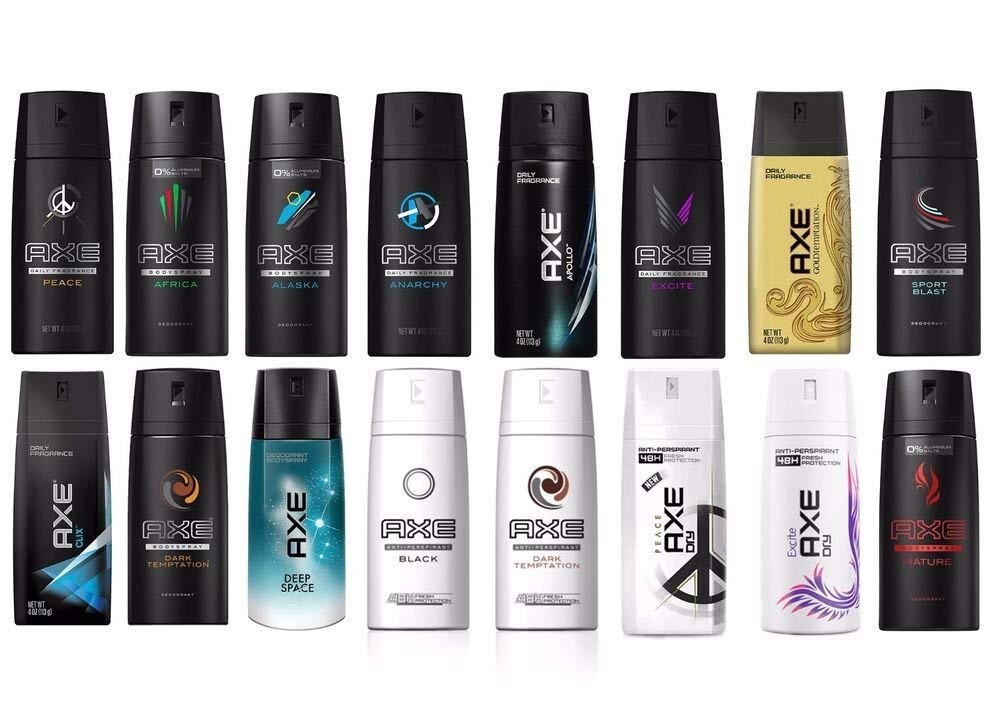Axe Deodorant Body Spray Assorted Scents 150ml oz) each
