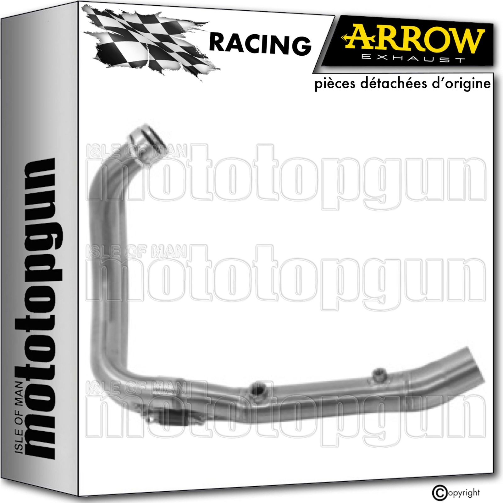Collecteur Arrow BMW F900R 2020 2021 2022 2023 2024 échappement racing