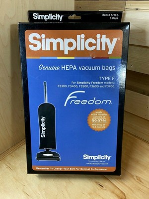 Simplicity Genuine HEPA Vacuum Bags 