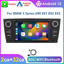 For BMW E90 E91 E92 E93 328i 330i Android 12 CarPlay Car Stereo Radio GPS Player