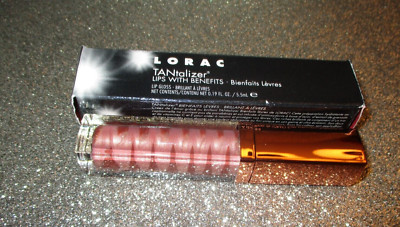 LORAC TANtalizer Lips With Benefits Lip Gloss - MARCO Full Size NIB