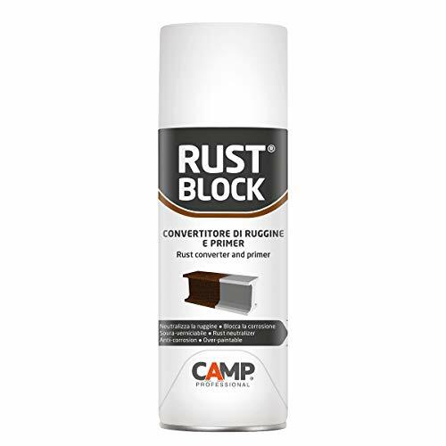 Camp RUST BLOCK CONVERTIRUGGINE E PRIMER Spray, Converte e blocca la (e6g)