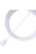 Arlo Magnetic Charging Cable White Extension Cable