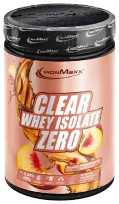 Ironmaxx Clear Whey Isolate Zero 400g Protein Eiweiss + Bonus (EUR 62,48/kg)