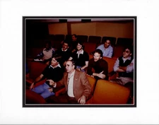 Black Cauldron Photo Print of Producer Joe Hale with Andreas Deja and others
