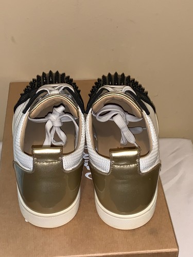 CHRISTIAN LOUBOUTIN LOUIS JUNIOR SPIKES ORLATO FLAT MENS SIZE 43 OR US 10 - Picture 5 of 18