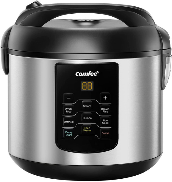 Olla Arrocera COMFEE, Cocina Multi 6 en 1 Acero Inoxidable, Olla Lenta, Vapor...