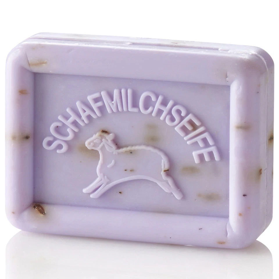 OVIS 100g Schafmilchseife Lavendelduft Stückseife Mandelöl Shea Butter Naturseife 🧼