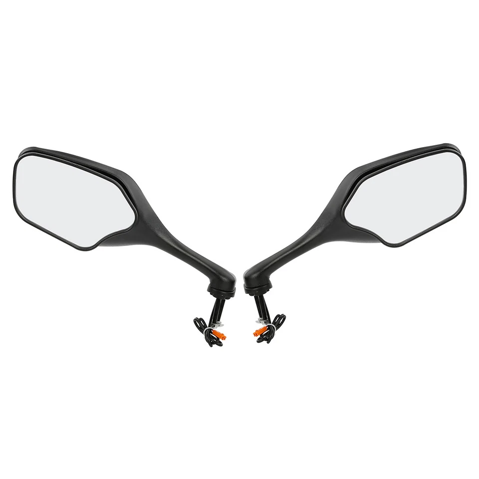 Espejos retrovisores negros intermitente LED para Honda CBR1000RR CBR1000 RR 2008-2016 Foto 4 de 4