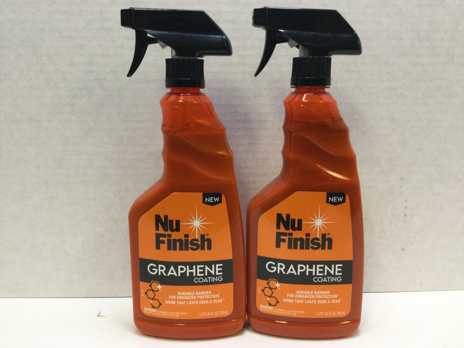 Nu Finish Graphene Coating Spray Enhanced Paint Protection 24 fl oz, LOT OF 2 78161000221 eBay