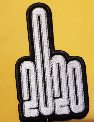 2000 F U Embroidered Patch approx 2.25x3.5''