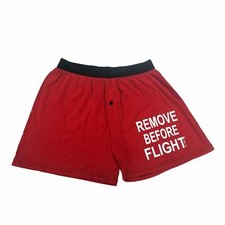 Remove Before Flight Boxers S-XL --New