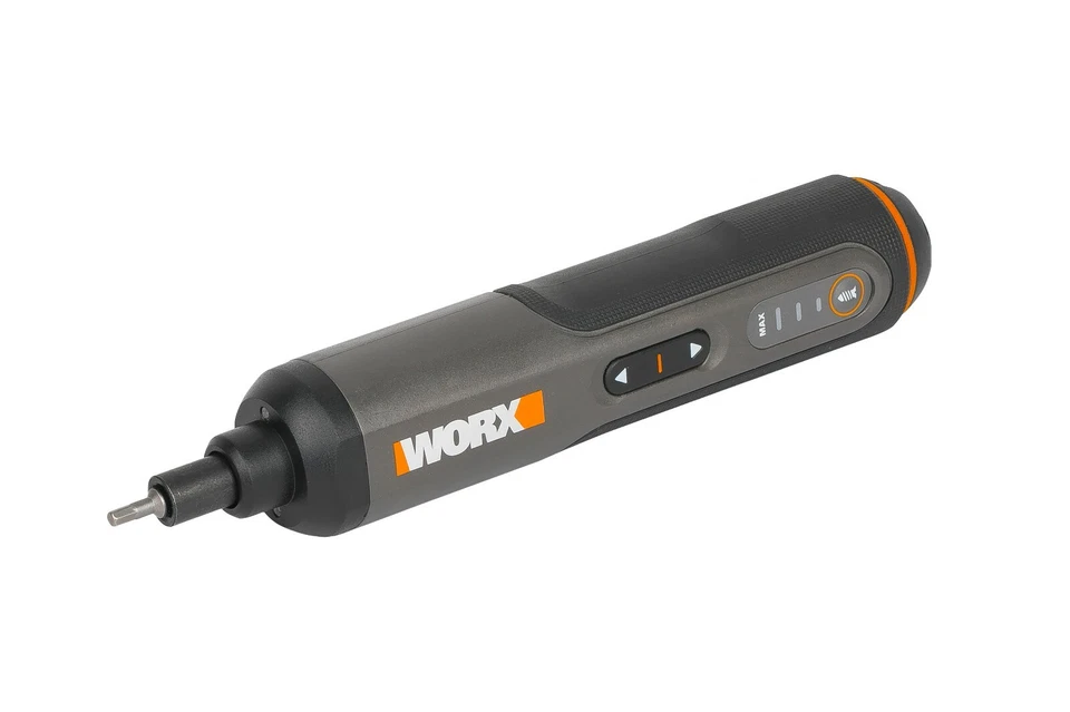 WORX WX240 4V 1.5Ah Cordless Screwdriver Pen 24pc Screwbit Set USB Charging - Image 2 of 4
