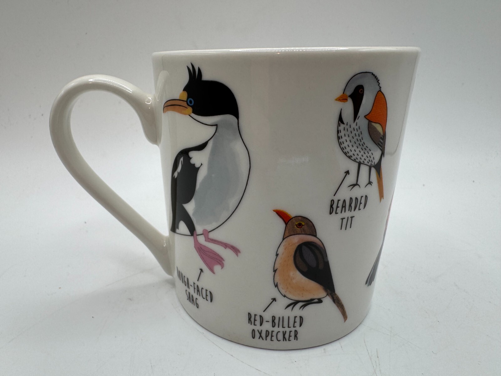Ginger Fox Tea Coffee CUP Fowl Language 11 oz Novelty Humor Gift Bird Lover Mug