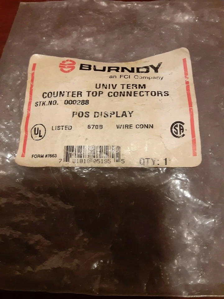 NEW *10 PACK* BURNDY KA2U ELECTRICAL UNIVERSAL TERMINAL ALUMINIUM LUG #2-14 AWG - Image 3 of 4