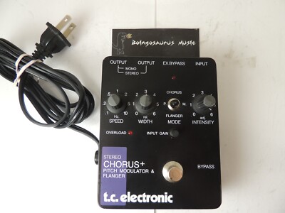 TC Electronics Stereo Chorus Pitch Modulator Flanger FX