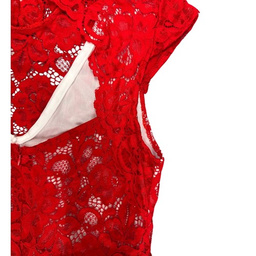 TFNC Womens Formal Bodycon Red Summer Ladies Wedding Party Plus size Dress 10 12 - Picture 7 of 23