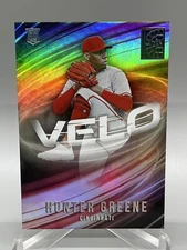 2022 Capstone Velo Insert #1 Hunter Greene - Cincinnati Reds