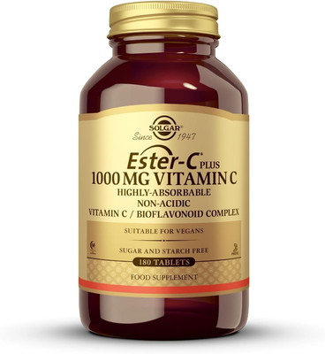 Ester-C 1000Mg Vitamin C Tablets - Gentle, Non-Acidic, Antioxidant Support - ...