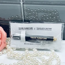 Traveler's Factory x Truck Furniture Brass Ball point Pen Limited Edition