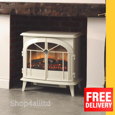 Dimplex Chevalier OPTIFLAME Electric Stove in Cream 2kw for sale online |  eBay