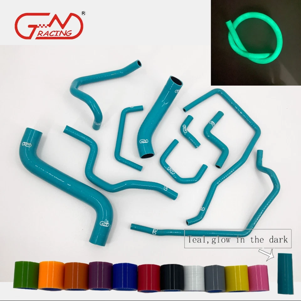 Mangueras calefactoras de radiador de silicona aptas para Subaru Impreza MK10 WRX/STI GRB GH8 2008-2014 Foto 4 de 4