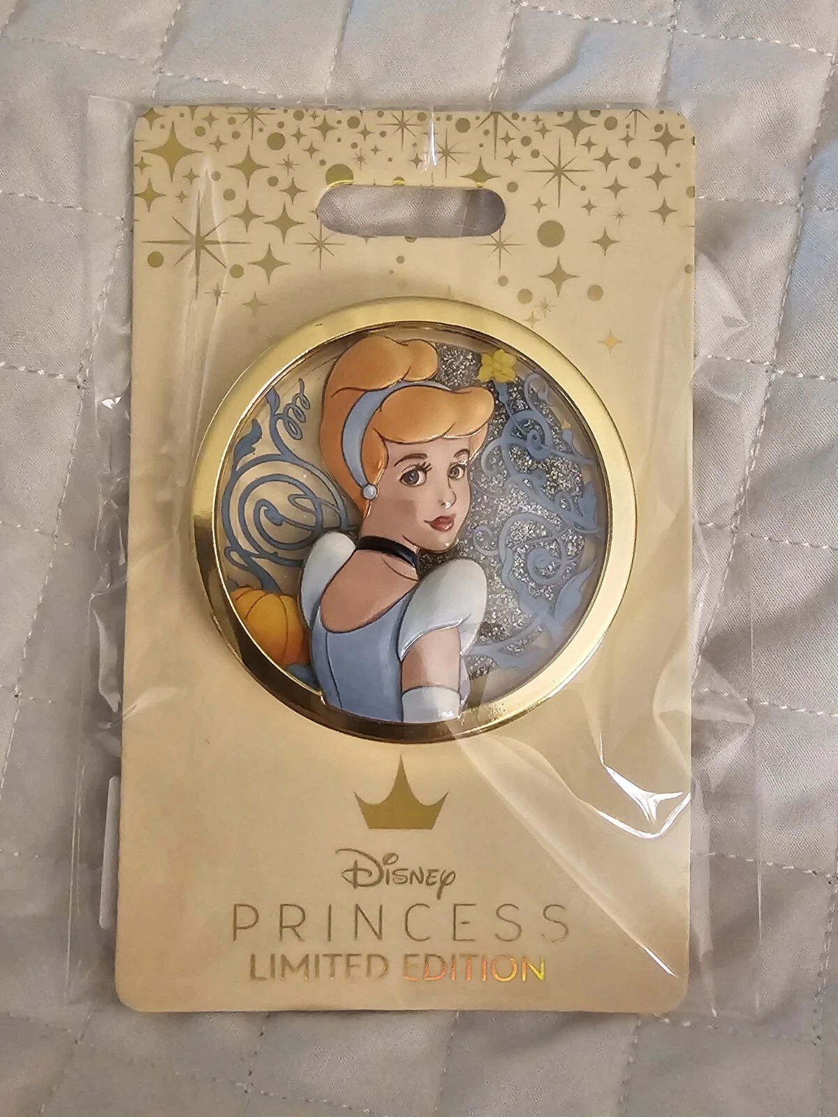 Disney WDI D23 Expo 2024 Cinderella Princess Glitter LE 400 Pin