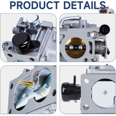 GX630 Carburetor Tune-Up Kit for Honda V-Twin Engine - Easy Installation