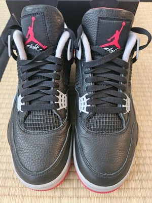 Air Jordan 4 Retro Bred Reimagined Men's Sz 9.5 (2024) FV5029 006