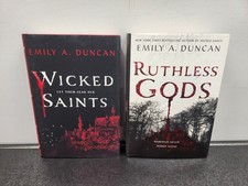 Wicked Saints & Ruthless Gods by Emily Duncan HC 1st Ed w/ (1) Signed Owl Crate