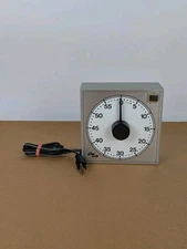 RARE GRA LAB Darkroom 60 Minute Timer Model 254 Vintage Gray VG TESTED