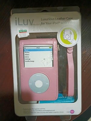 iLuv i106A Ipod Luxurious Leather Case New In Original Packaging 