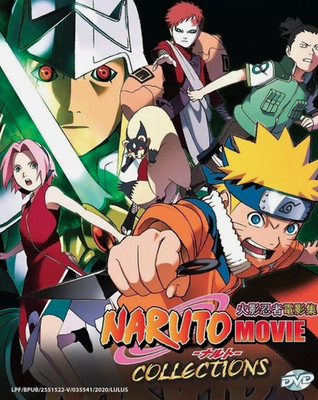 Naruto 11 Movies Collection Boxset Anime DVD [English Dub]