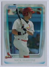 2011 Bowman Chrome Draft Refractor #BDPP37 Nick Martini