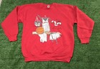 Vintage Louisville Cardinals Basketball Crewneck Large 90s
