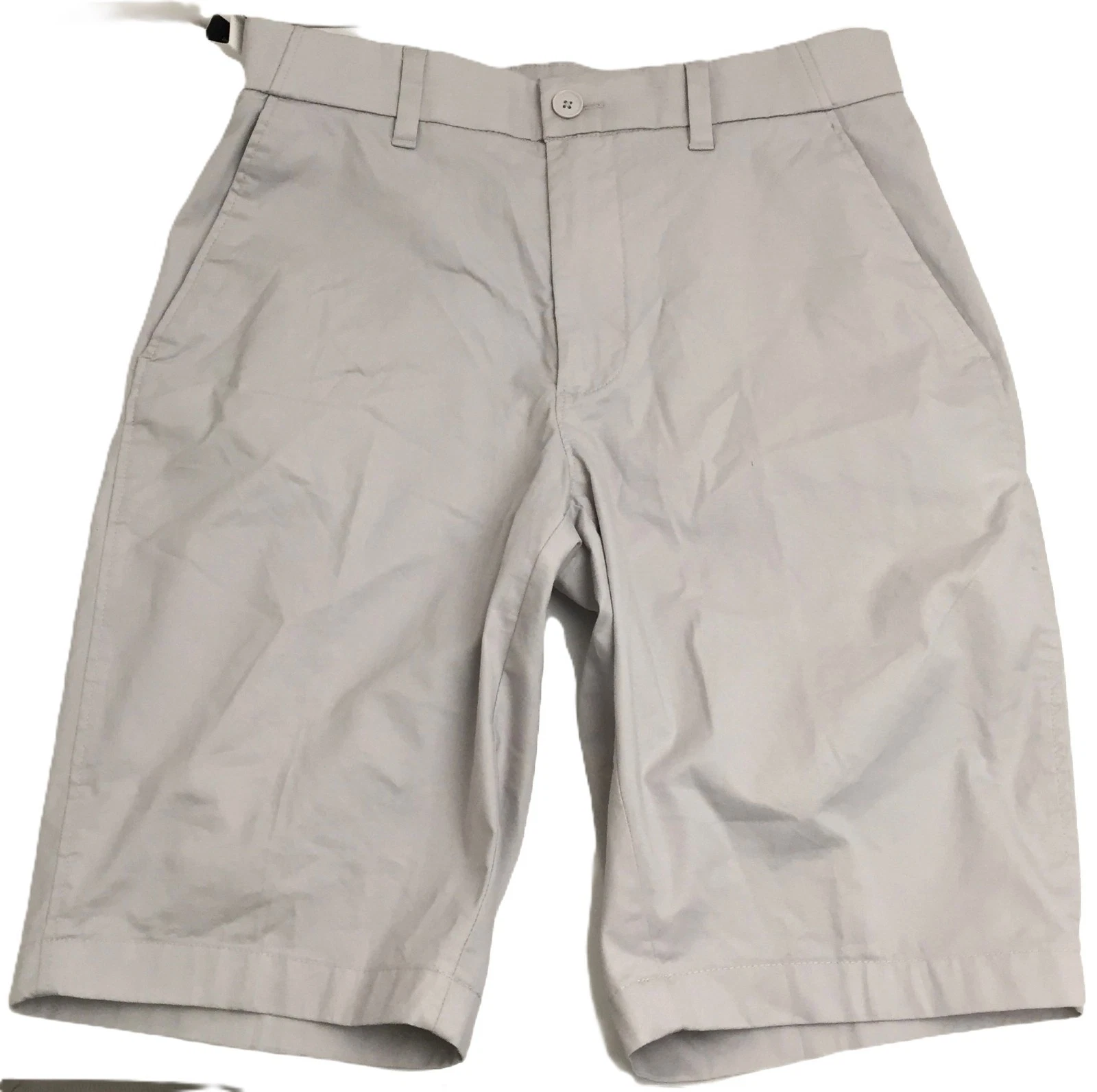 Autograph Men's Chinos Shorts Dove Regular Fit Moisture Wicking Stretchy Zip New