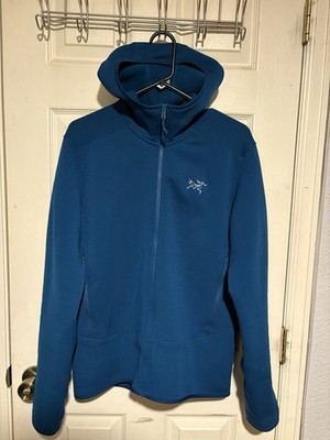 Arc'teryx LT Men's fleece Hoody Size Medium, Blue