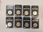 Crack Out Special: 8-Coin Walking Liberty Half Dollar Lot 90% Silver