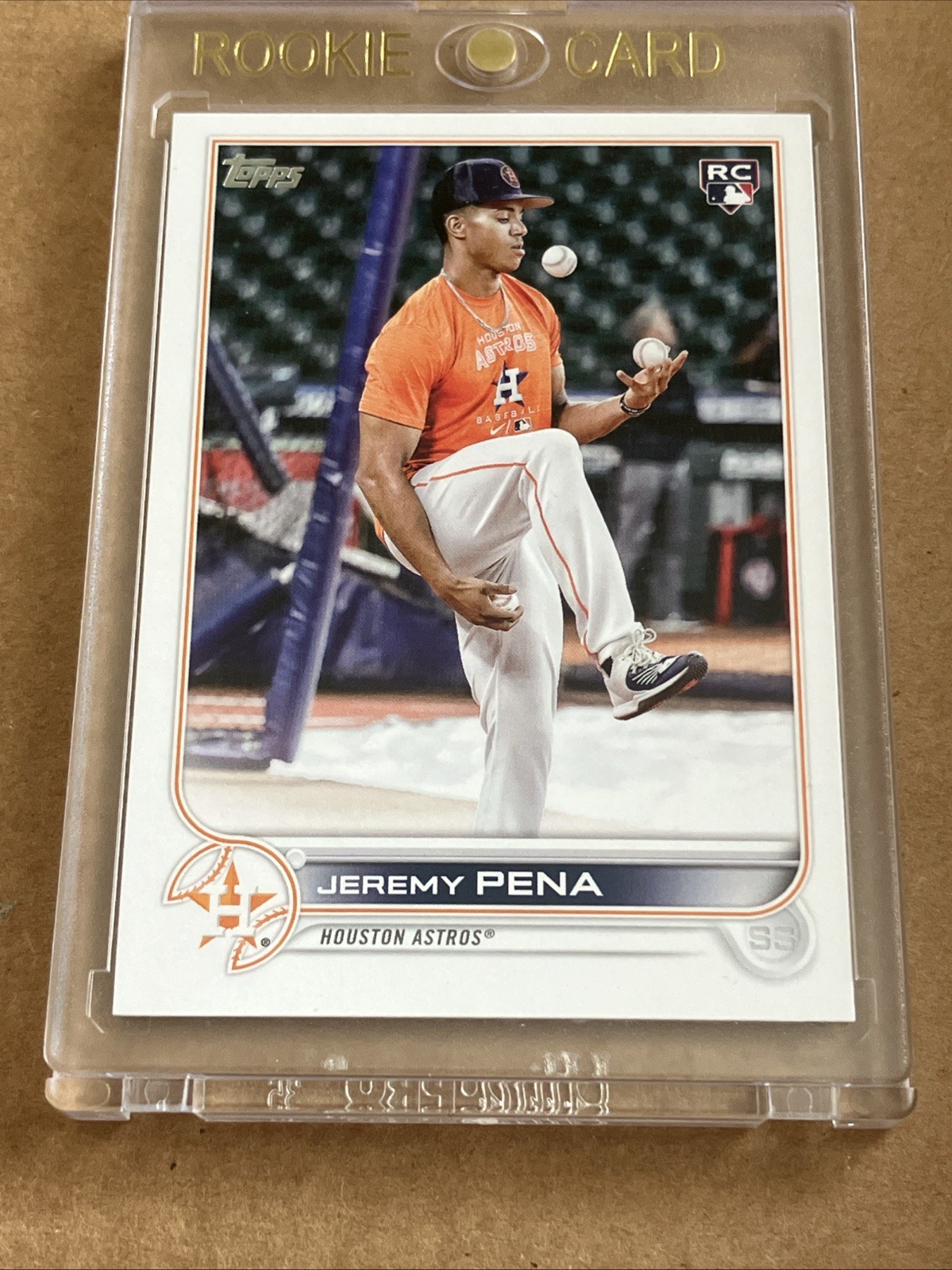2022 Topps Update Jeremy Pena SP Photo Variation Rookie US253 Houston Astros
