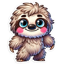 Cute Sloth - Vinyl Decal Sticker - Car Window Laptop - 453