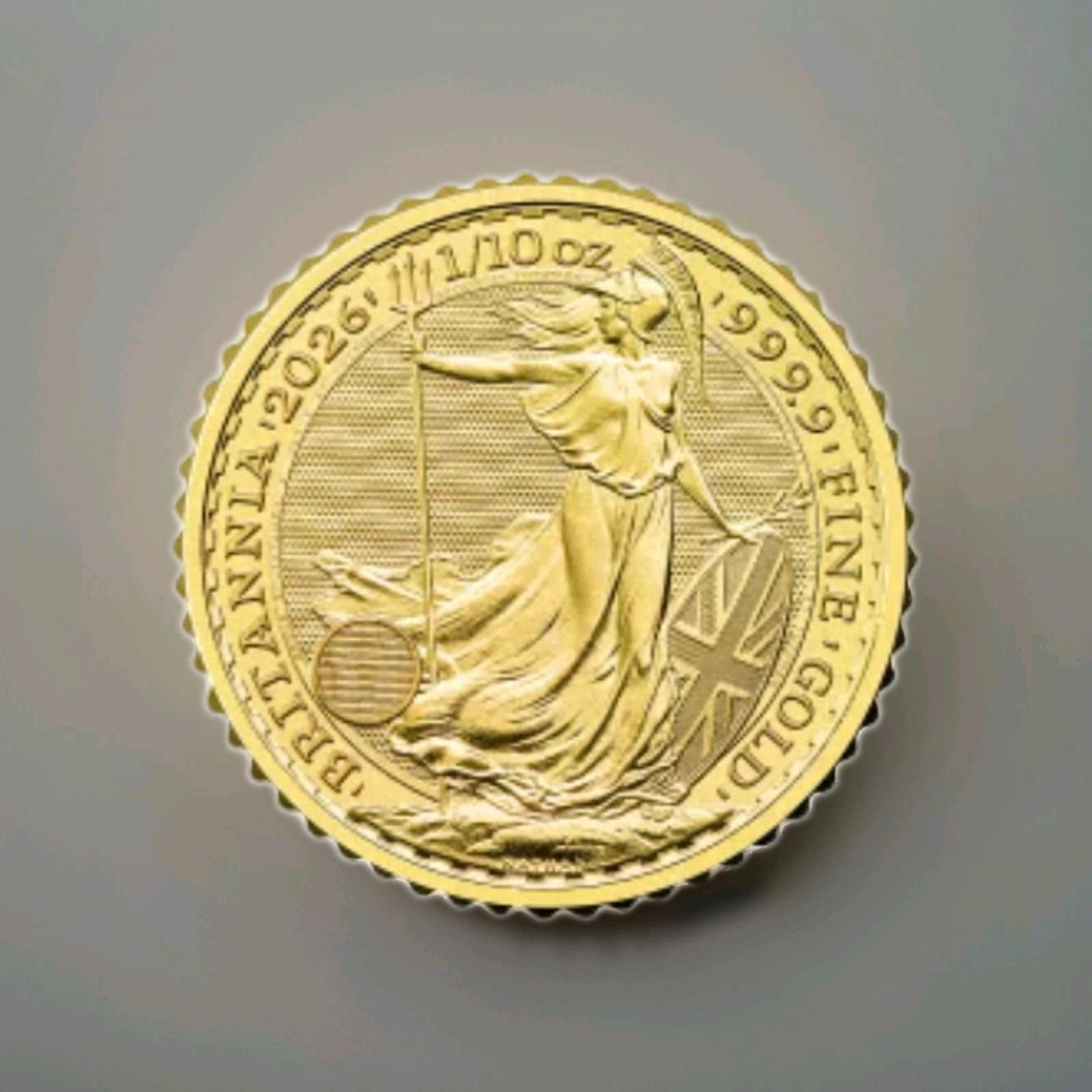 Gold Britannia 1/10 2026 King Charles III