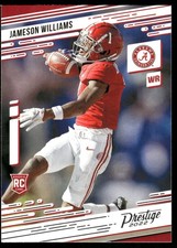 2022 Panini Chronicles Draft Picks #5 Jameson Williams Prestige Lions