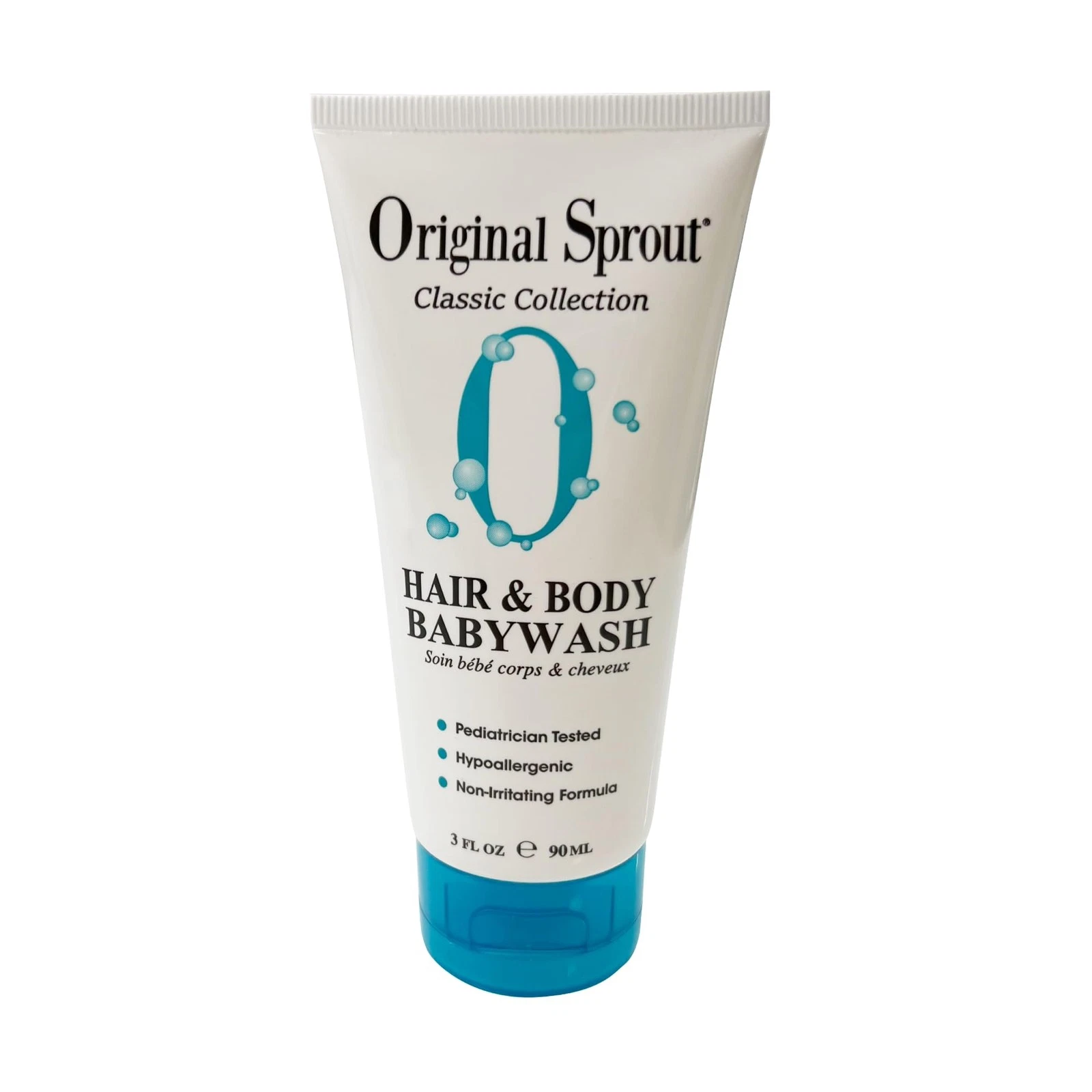 Original Sprout Baby Shampoo And Body Wash 3Oz Gentle Vegan Hypoallergenic
