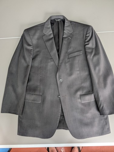 Jos. A. Bank Traveler Men's Charcoal Gray Wool 42R Jacket