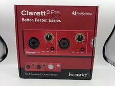 Focusrite Clarett 2Pre USB-C Audio Interface Excellent Preowned Condition