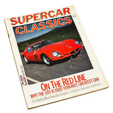 SUPERCAR CLASSICS UK Magazine Summer 1985 FERRARI Alfa Romeo LOTUS Aston Martin
